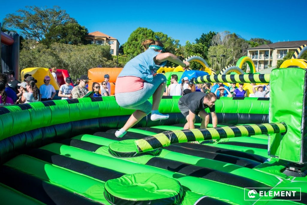 Inflatable Wipeout Meltdown - Brisbane